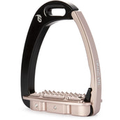 Tech Stirrups Steigbügel Venice Young EVO Classic Schwarz/Rosegold