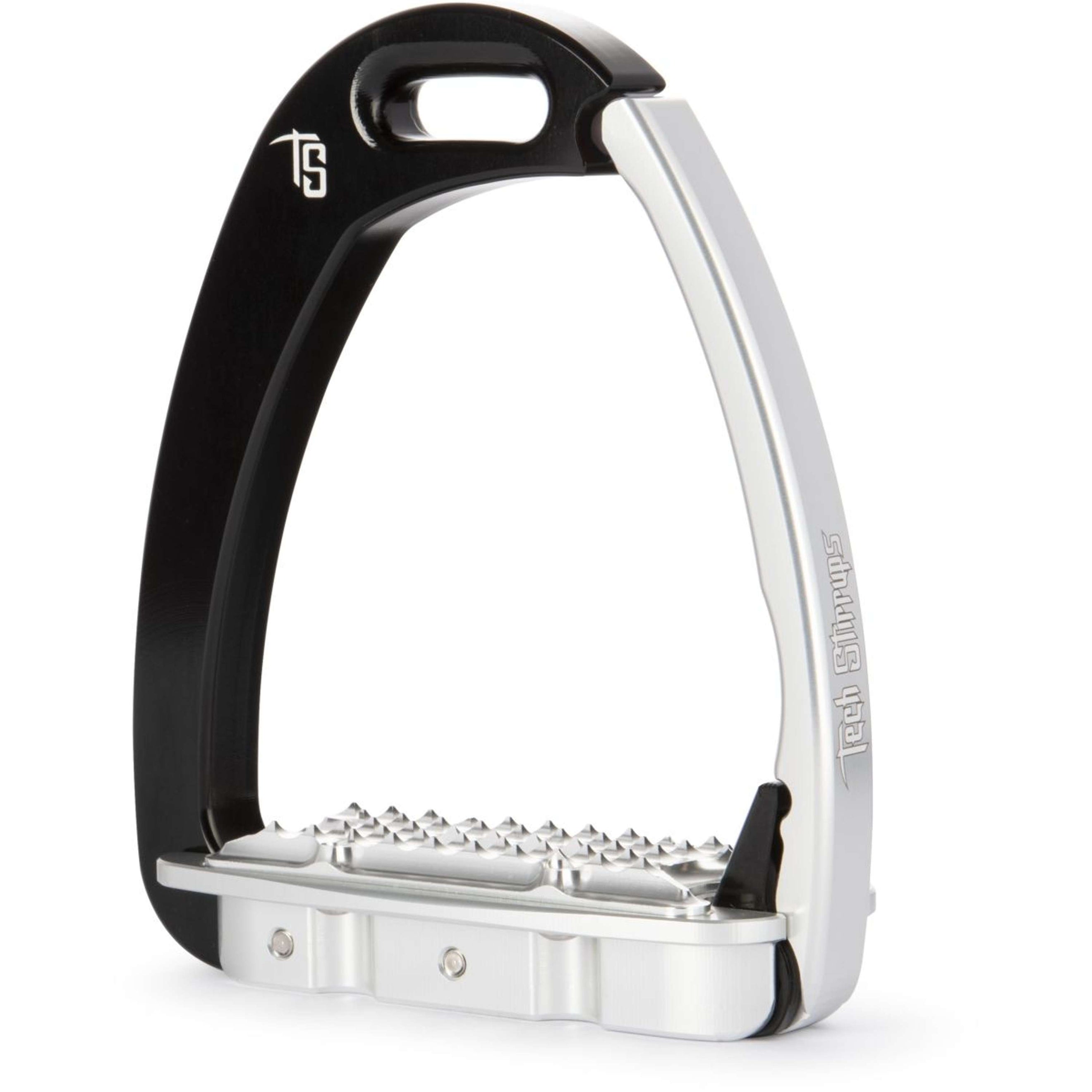 Tech Stirrups Steigbügel Venice Young EVO Classic Schwarz/Silber Tech Stirrups Steigbügel Venice Young EVO Classic Schwarz/Silber