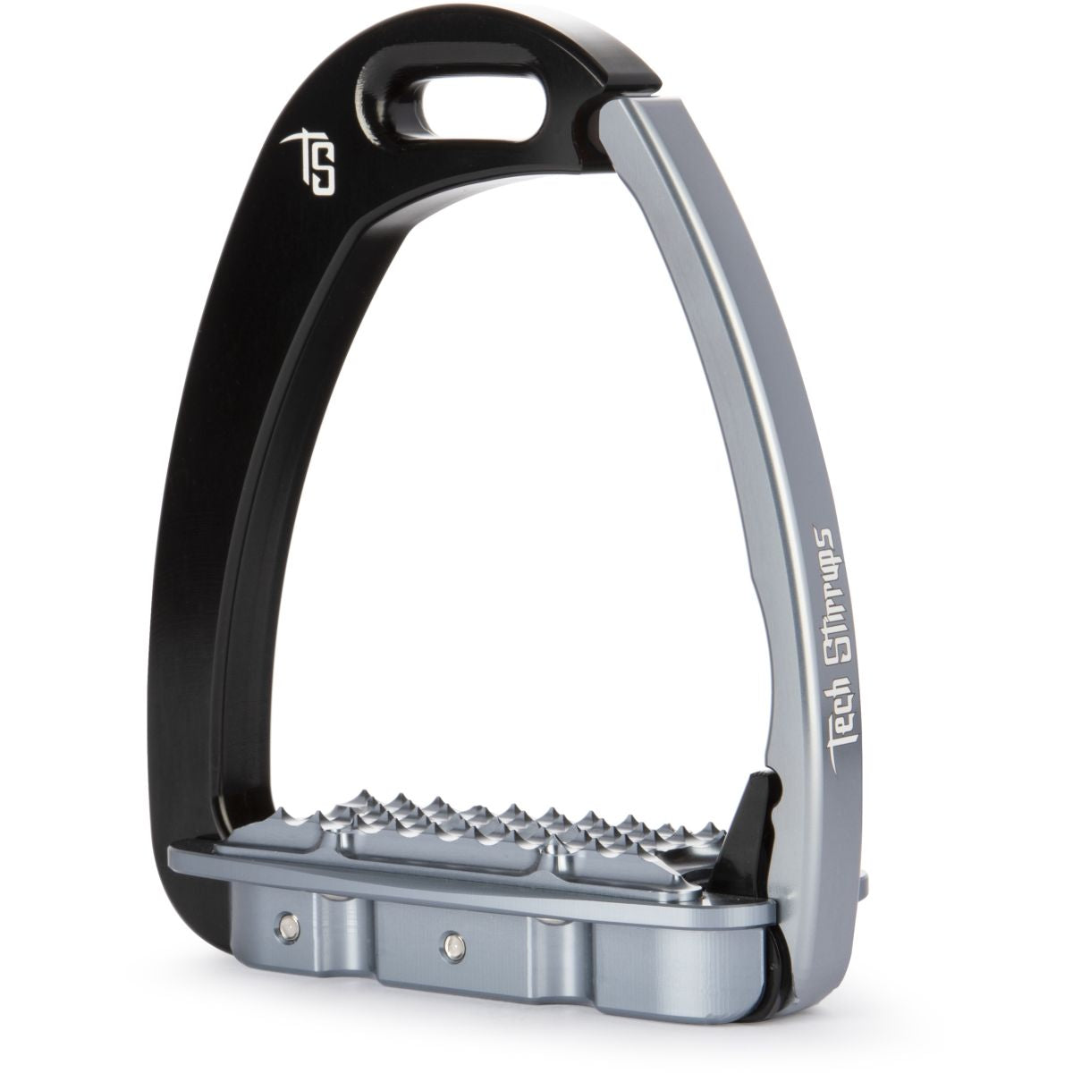 Tech Stirrups Steigbügel Venice Young EVO Classic Schwarz/Titan