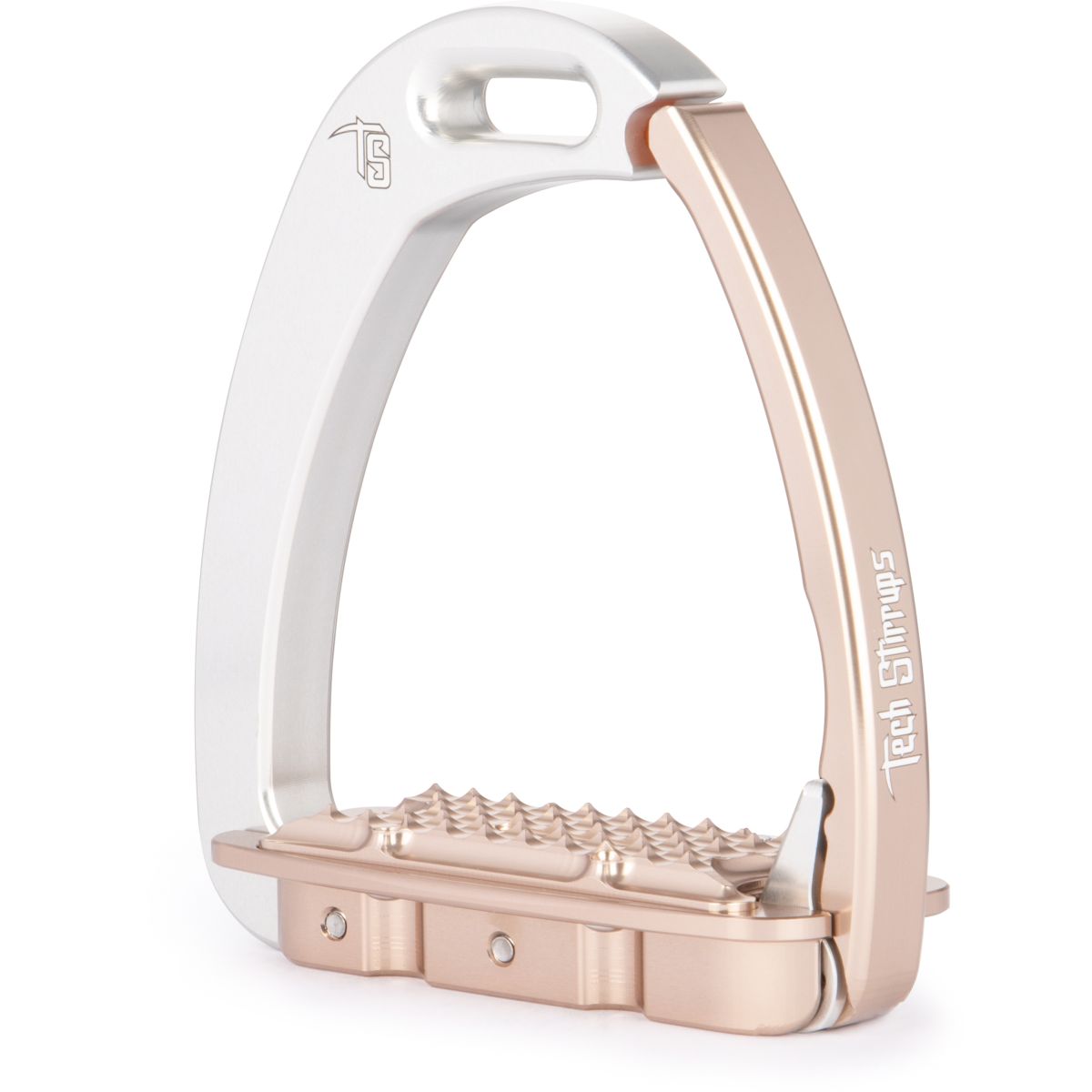 Tech Stirrups Steigbügel Venice Young EVO Classic Silber/Roségold