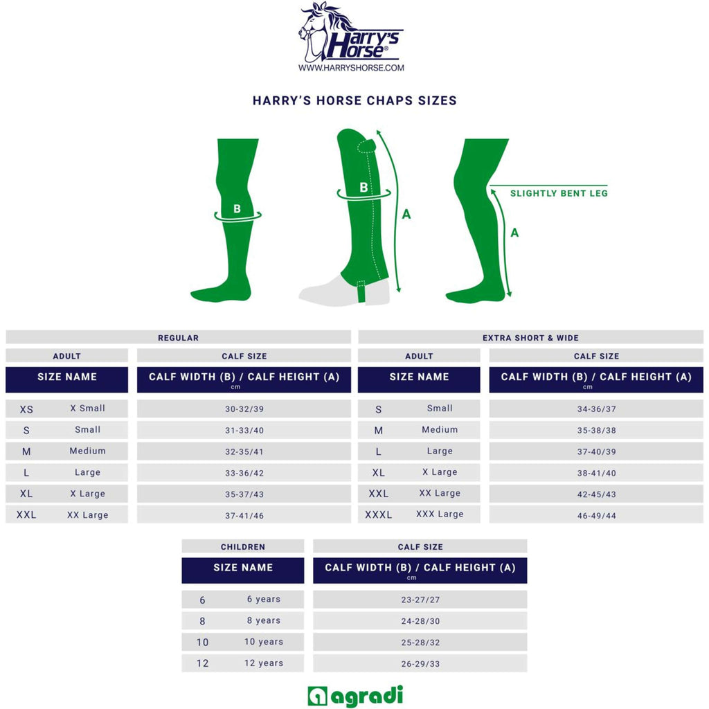 Harry's Horse Chaps Connect Schwarz
