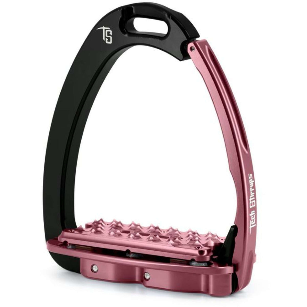 Tech Stirrups Steigbügel Venice Plus EVO Schwarz/Rosa