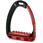 Tech Stirrups Steigbügel Venice Plus EVO Schwarz/Rot