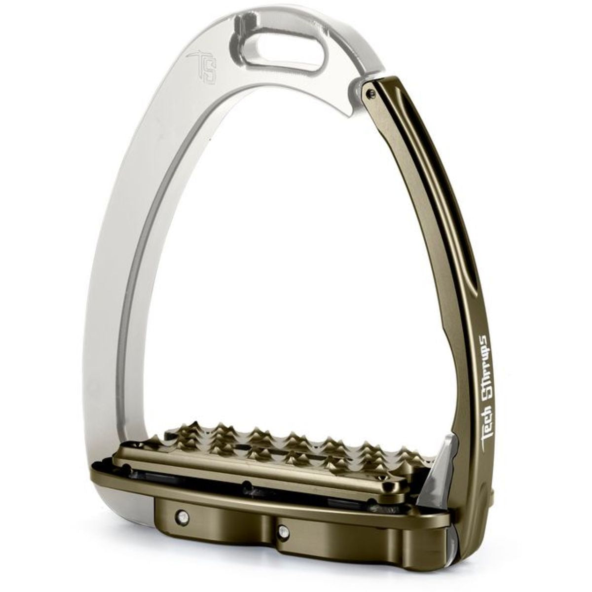 Tech Stirrups Steigbügel Venice Plus EVO Silber/Braun