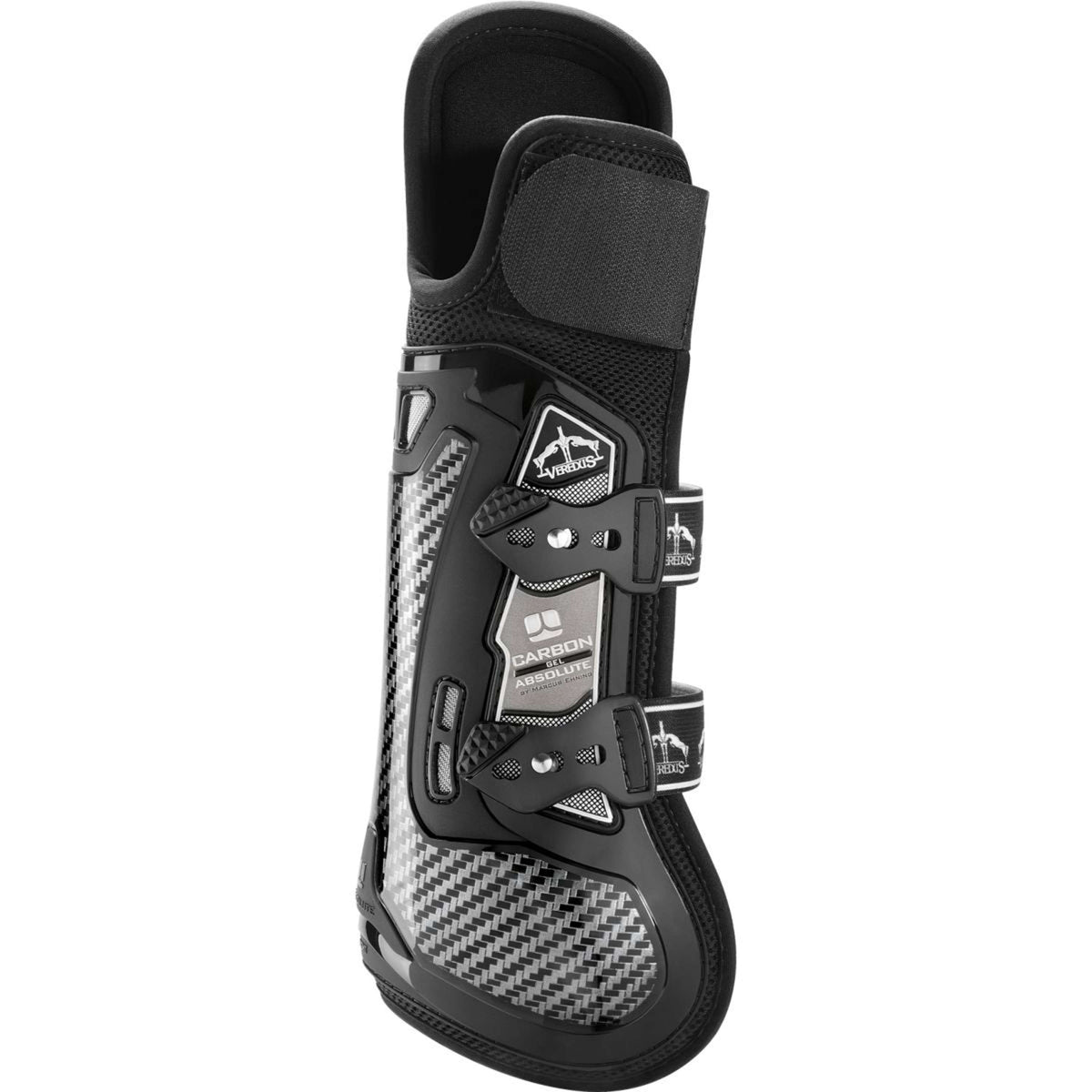 Veredus Sehnenschutz Carbon Gel Absolute X Pro Front Schwarz