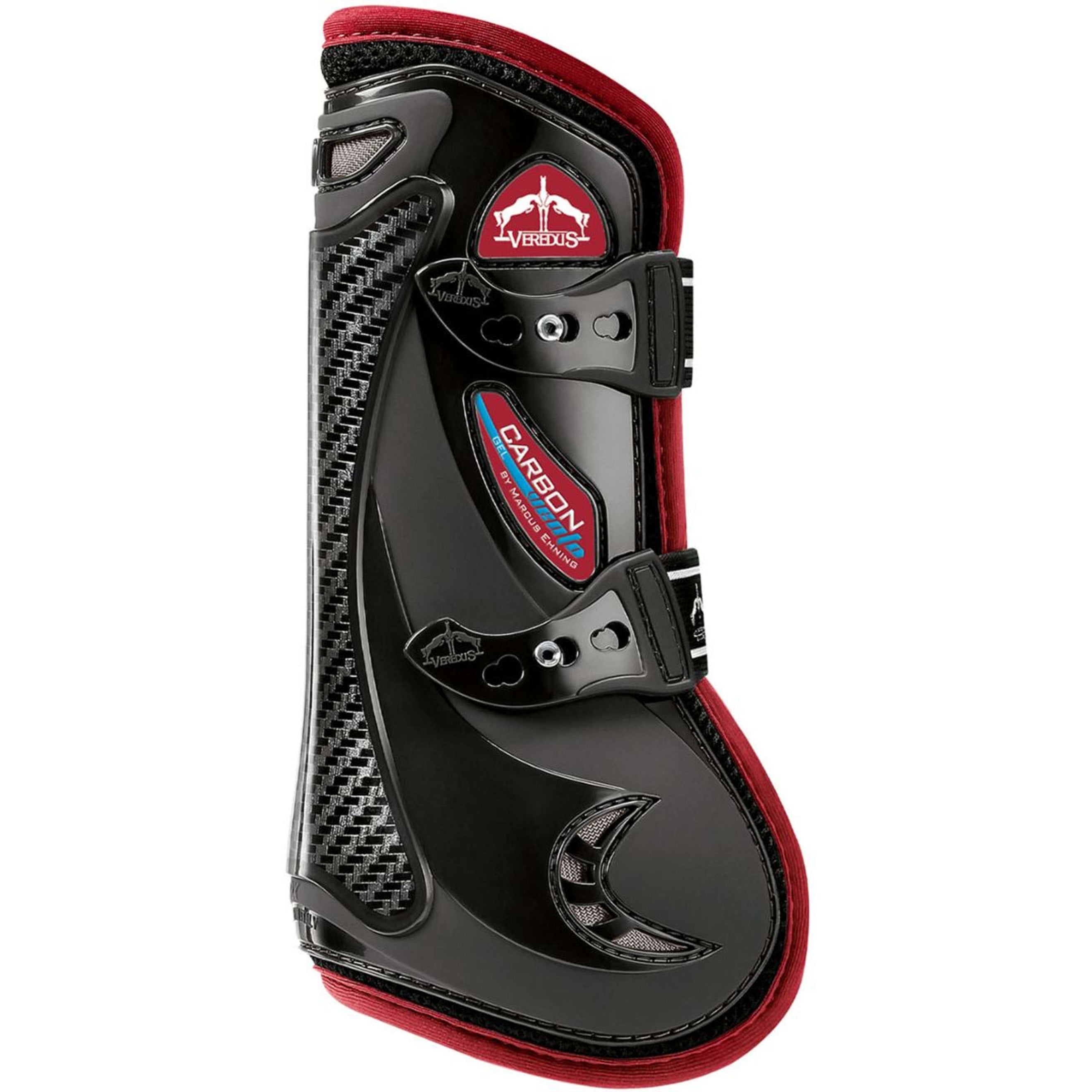 Veredus Sehnenschutz Carbon Gel Vento Front Bordeaux Veredus Sehnenschutz Carbon Gel Vento Front Bordeaux