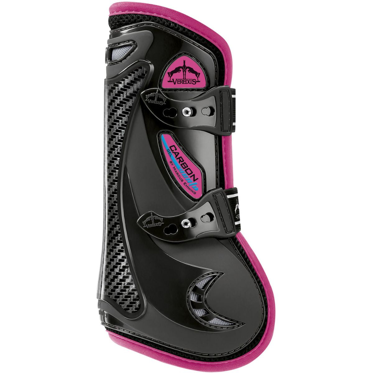 Veredus Sehnenschutz Carbon Gel Vento Front Rosa