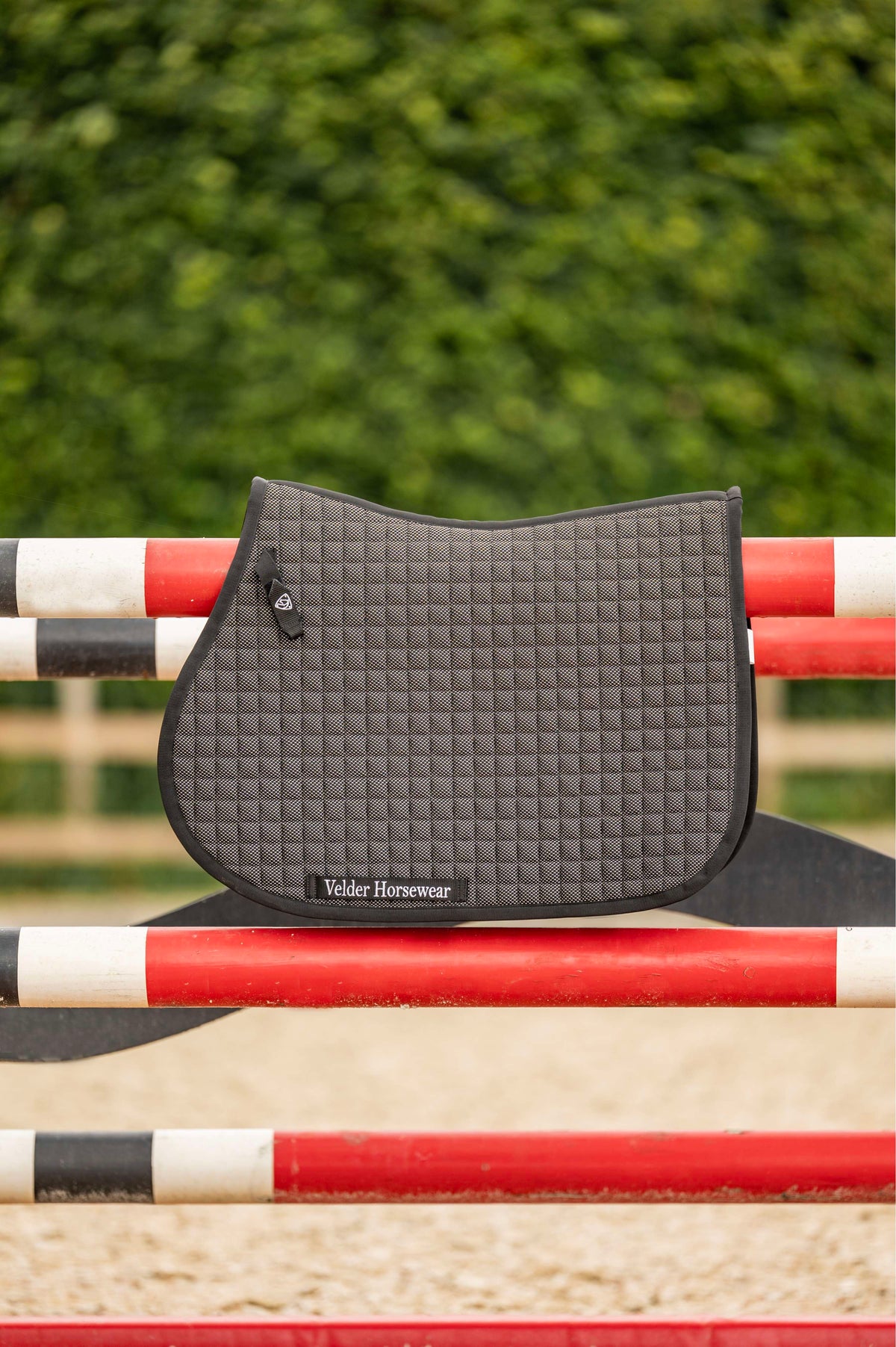 Velder Horsewear Premium Schabracke Bamboo Springen Schwarz
