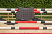 Velder Horsewear Premium Schabracke Bamboo Springen Schwarz