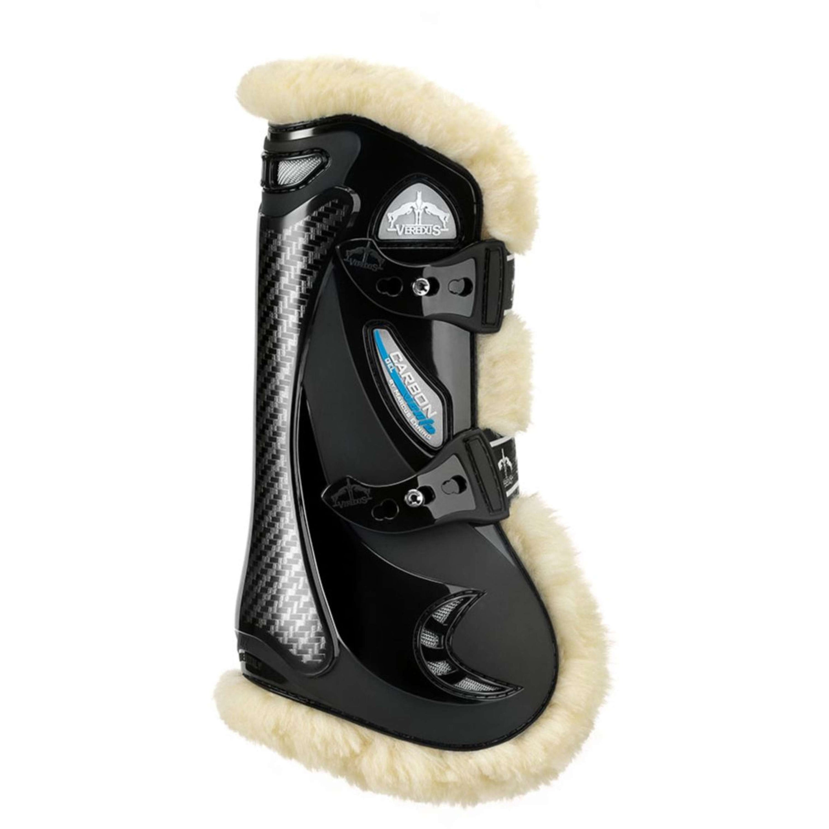 Veredus Sehnenschutz Carbon Gel Vento Front STS Schwarz Veredus Sehnenschutz Carbon Gel Vento Front STS Schwarz
