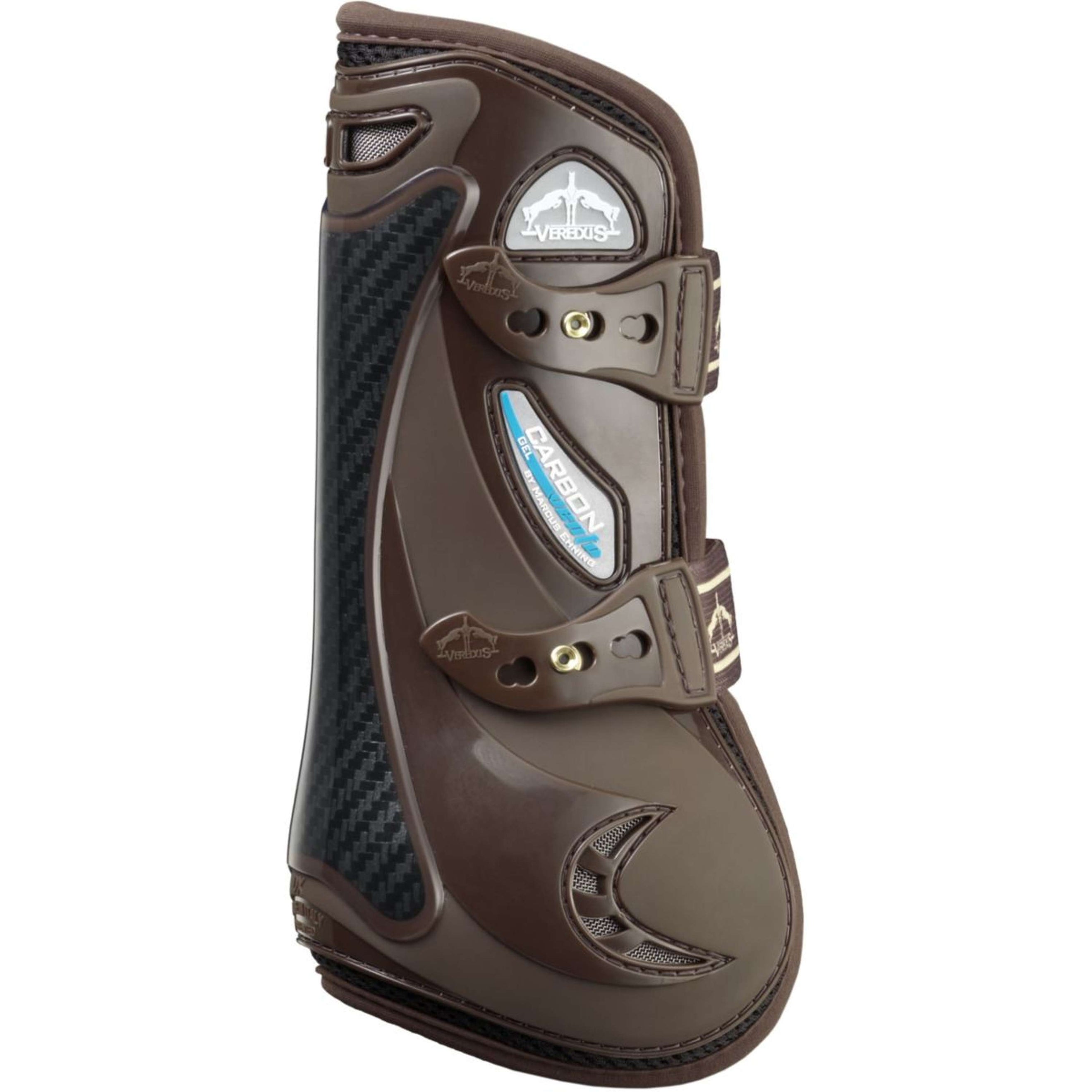 Veredus Sehnenschutz Carbon Gel Vento Front Braun Veredus Sehnenschutz Carbon Gel Vento Front Braun