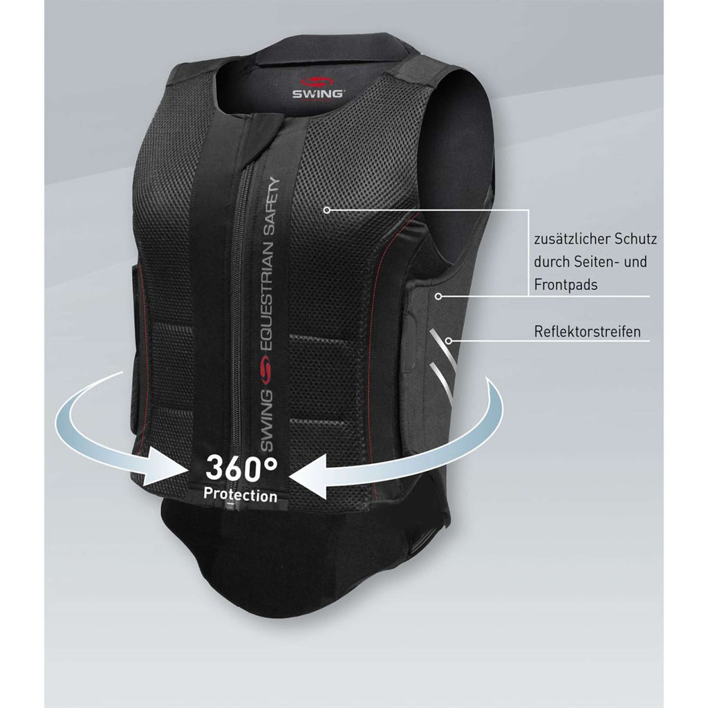 Swing Rückenprotector P07 Schwarz