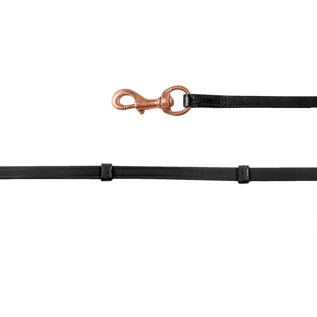 Waldhausen Islandzügel Mit Karabiner Schwarz/Rosé