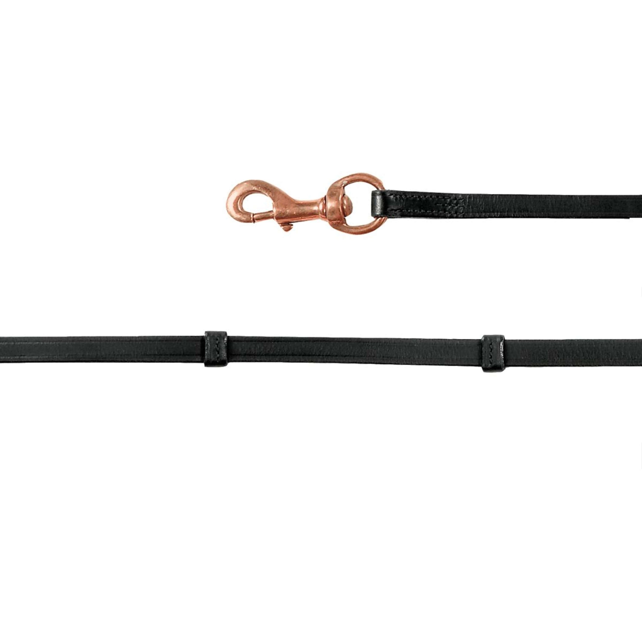 Waldhausen Islandzügel Mit Karabiner Schwarz/Rosé Waldhausen Islandzügel Mit Karabiner Schwarz/Rosé