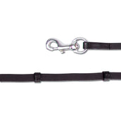 Waldhausen Islandzügel Mit Karabiner Schwarz/Silber