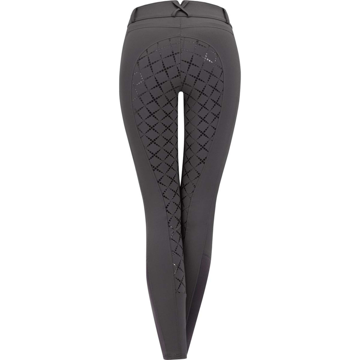 ELT Reithose Micro Sport High Waist Silikon Asphalt