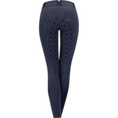 ELT Reithose Micro Sport High Waist Silikon Nightblue