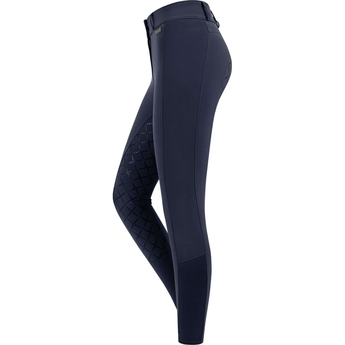 ELT Reithose Micro Sport High Waist Silikon Nightblue