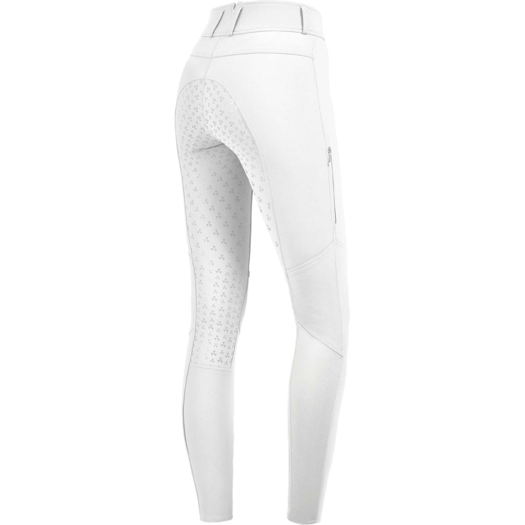 ELT Reithose Hella High Waist Silikon Weiß