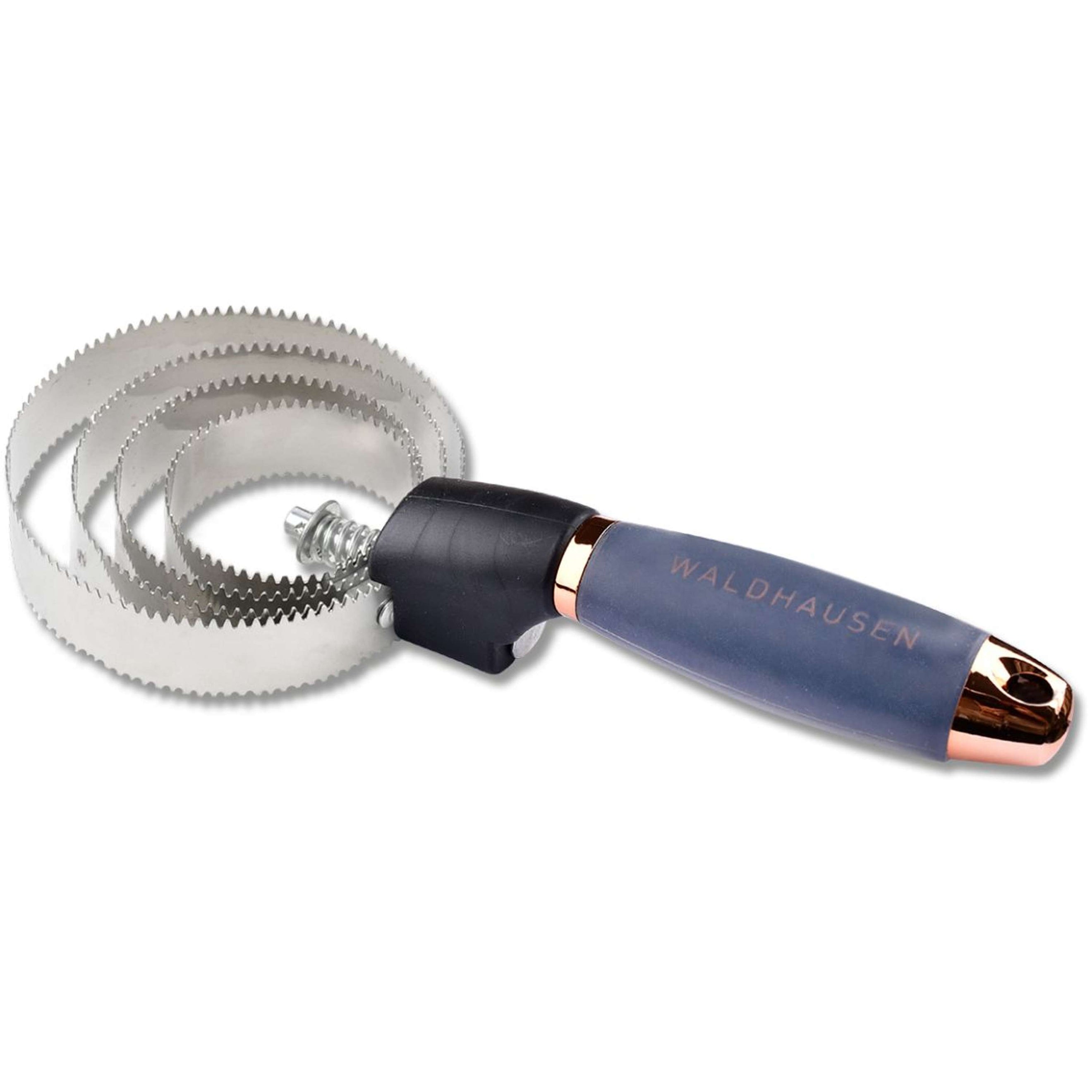 Waldhausen Striegel mit Gelgriff Schwarz/Rosegold Waldhausen Striegel mit Gelgriff Schwarz/Rosegold