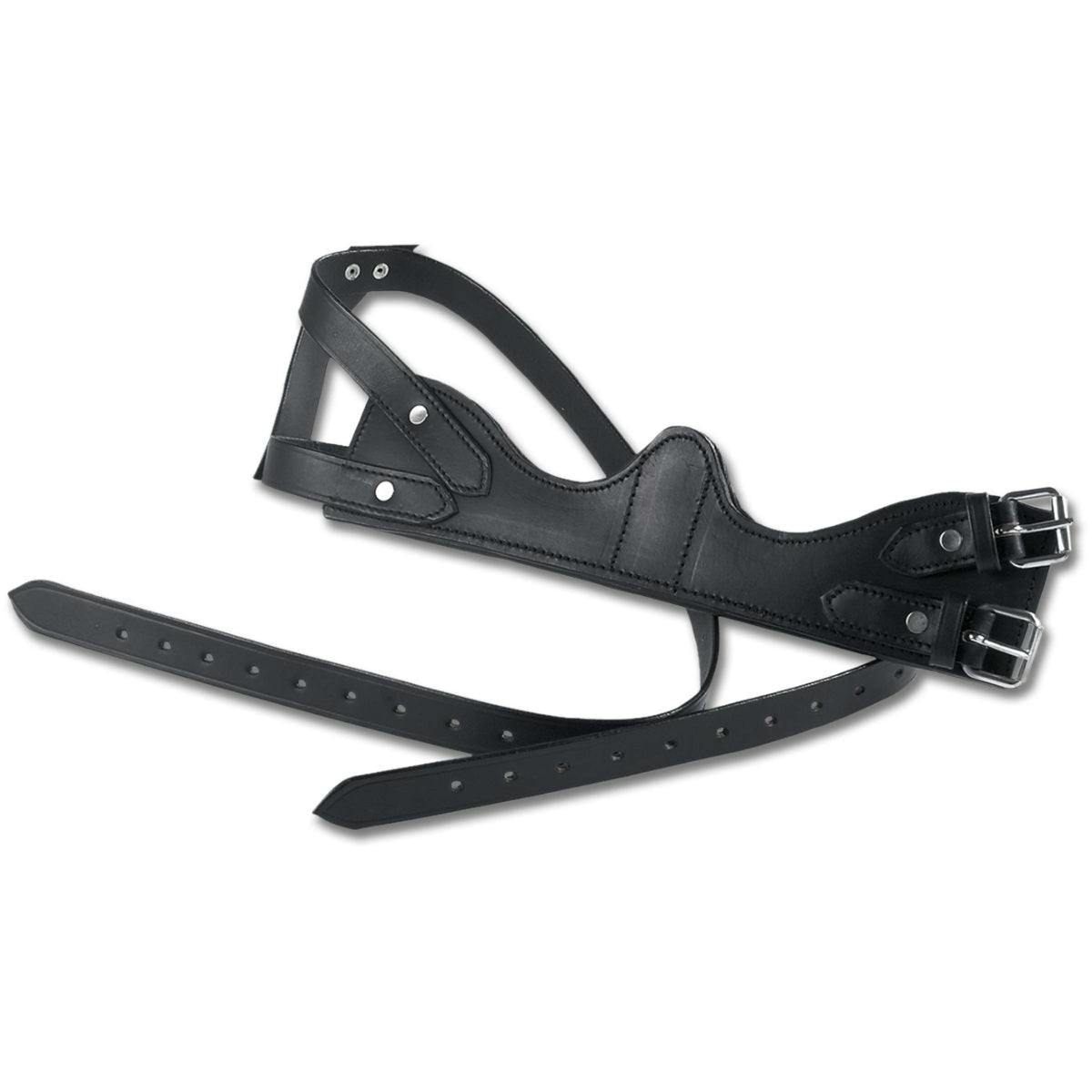 Waldhausen Kopper-Riemen Leder Schwarz