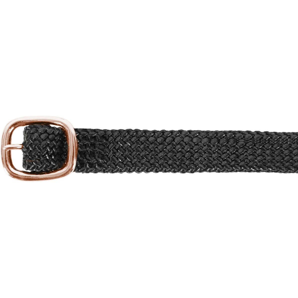 Waldhausen Sporenriemen Premium Nylon Schwarz/Rosegold