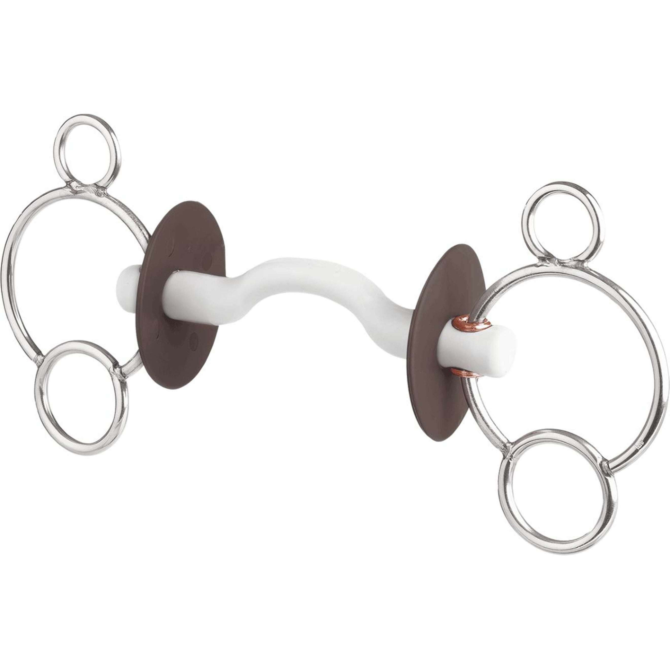 Beris 3 Ring Gebiss mit Hartem Zungenbogen Beris 3 Ring Gebiss mit Hartem Zungenbogen