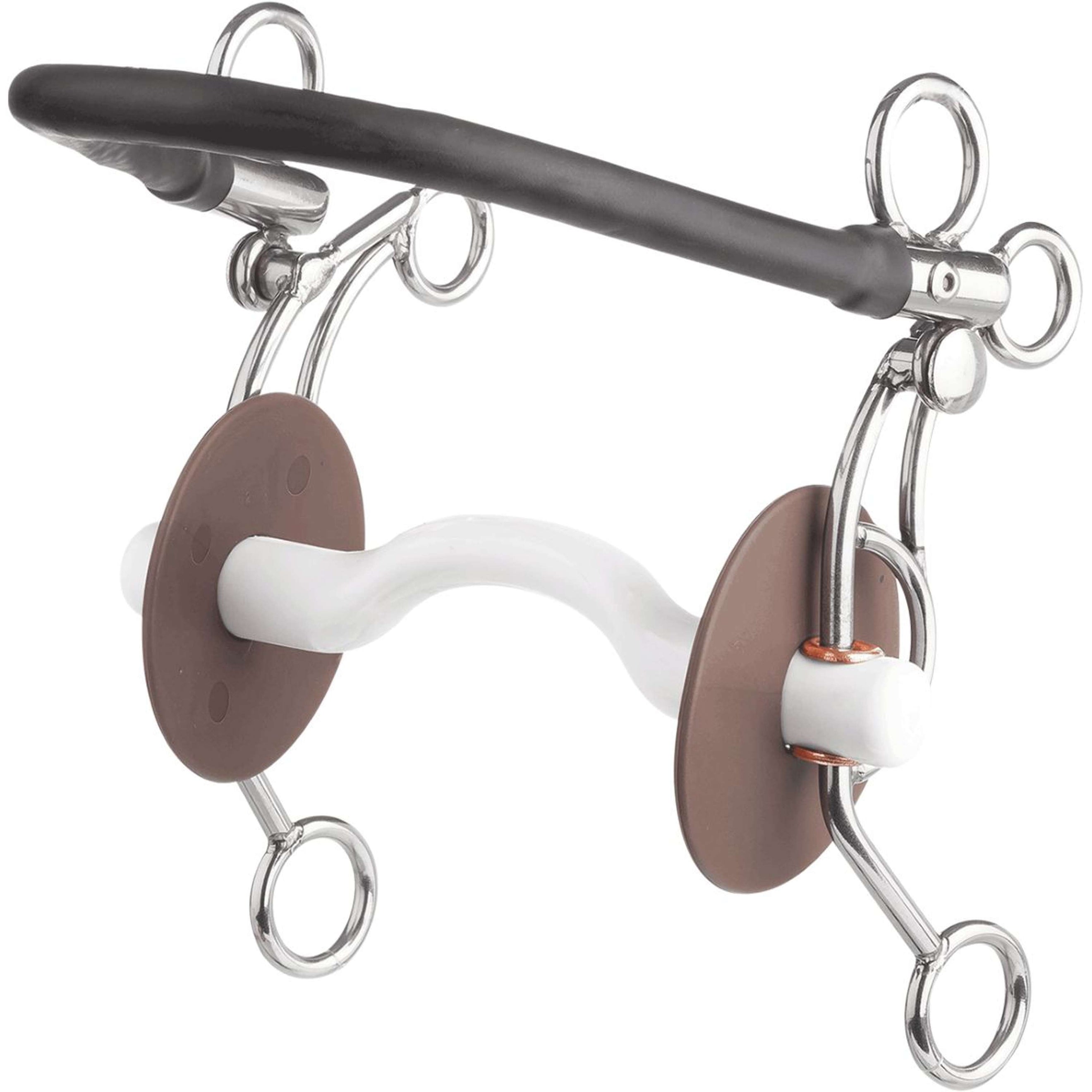 Beris Tandemgebiss Stange US mit Hartem Zungenbogen Beris Tandemgebiss Stange US mit Hartem Zungenbogen