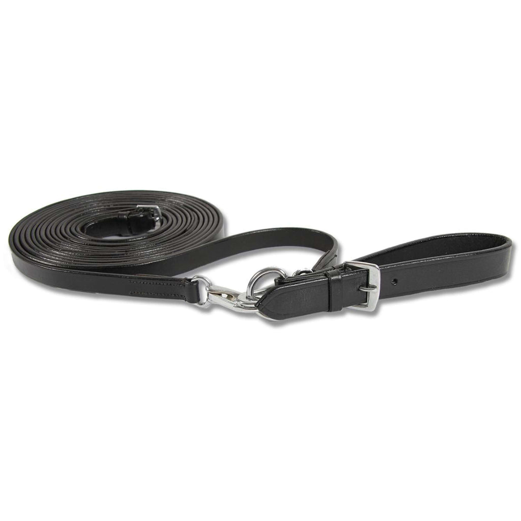 Star Schlaufzügel 15mm Leder Schwarz