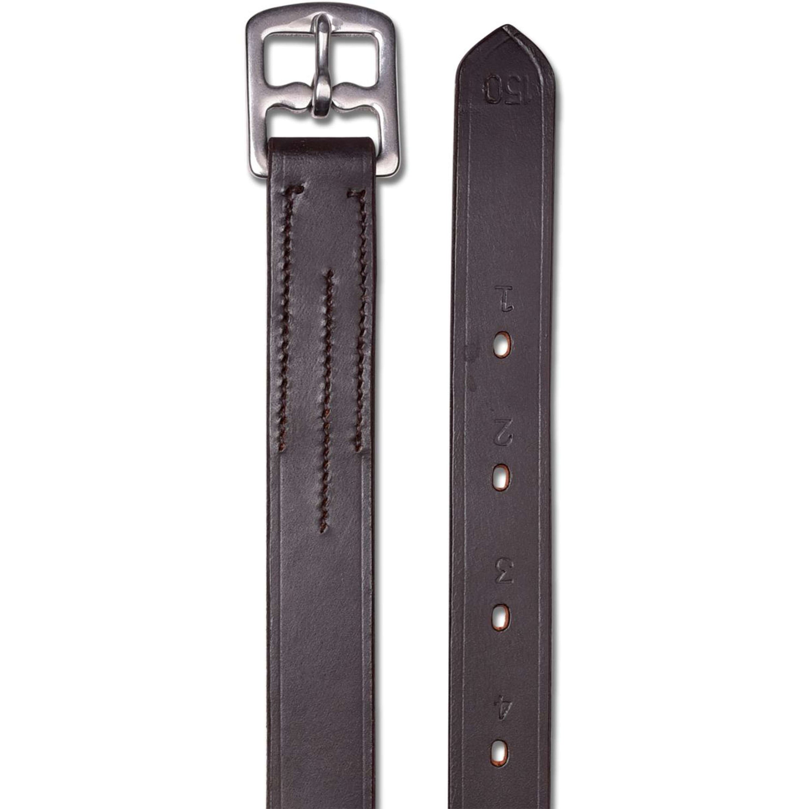 Waldhausen Steigbügelriemen X-Line 25mm Leder Braun Waldhausen Steigbügelriemen X-Line 25mm Leder Braun