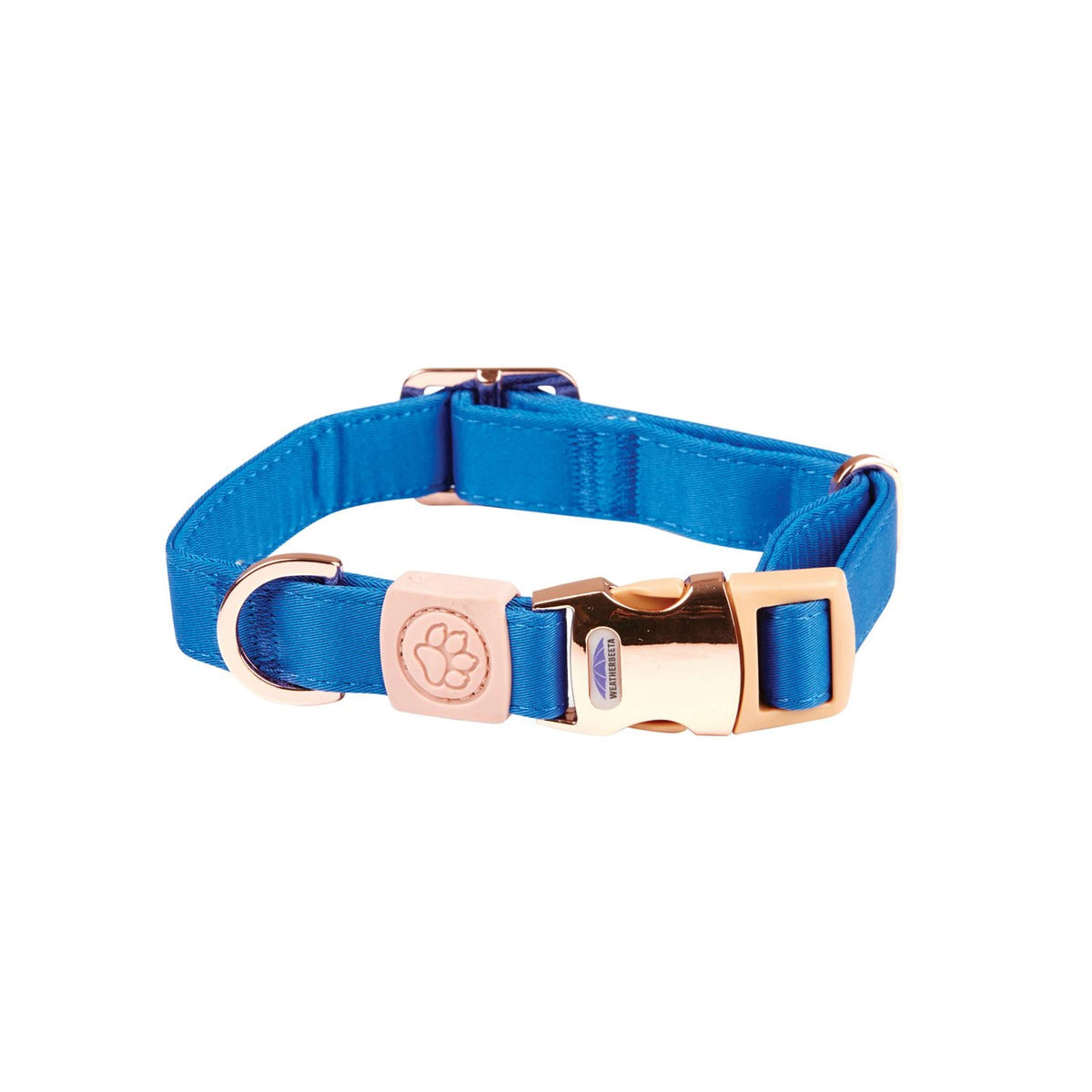 Weatherbeeta Dog Collar Elegance Blau