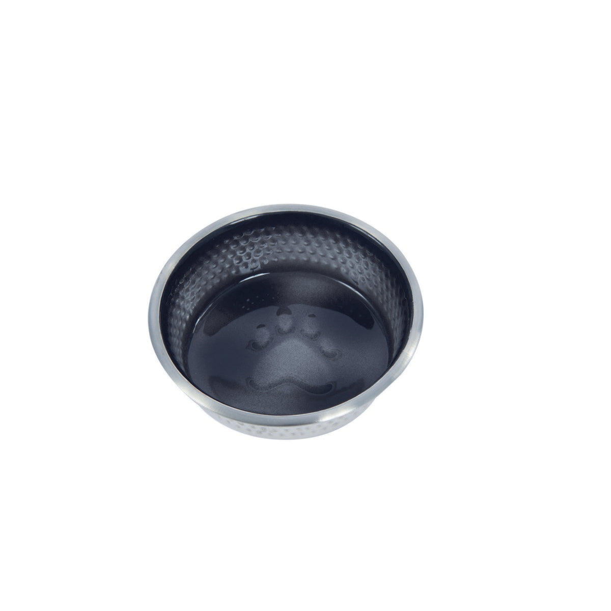 Weatherbeeta Dog Bowl Non-Slip Stainless Steel Shade Schwarz