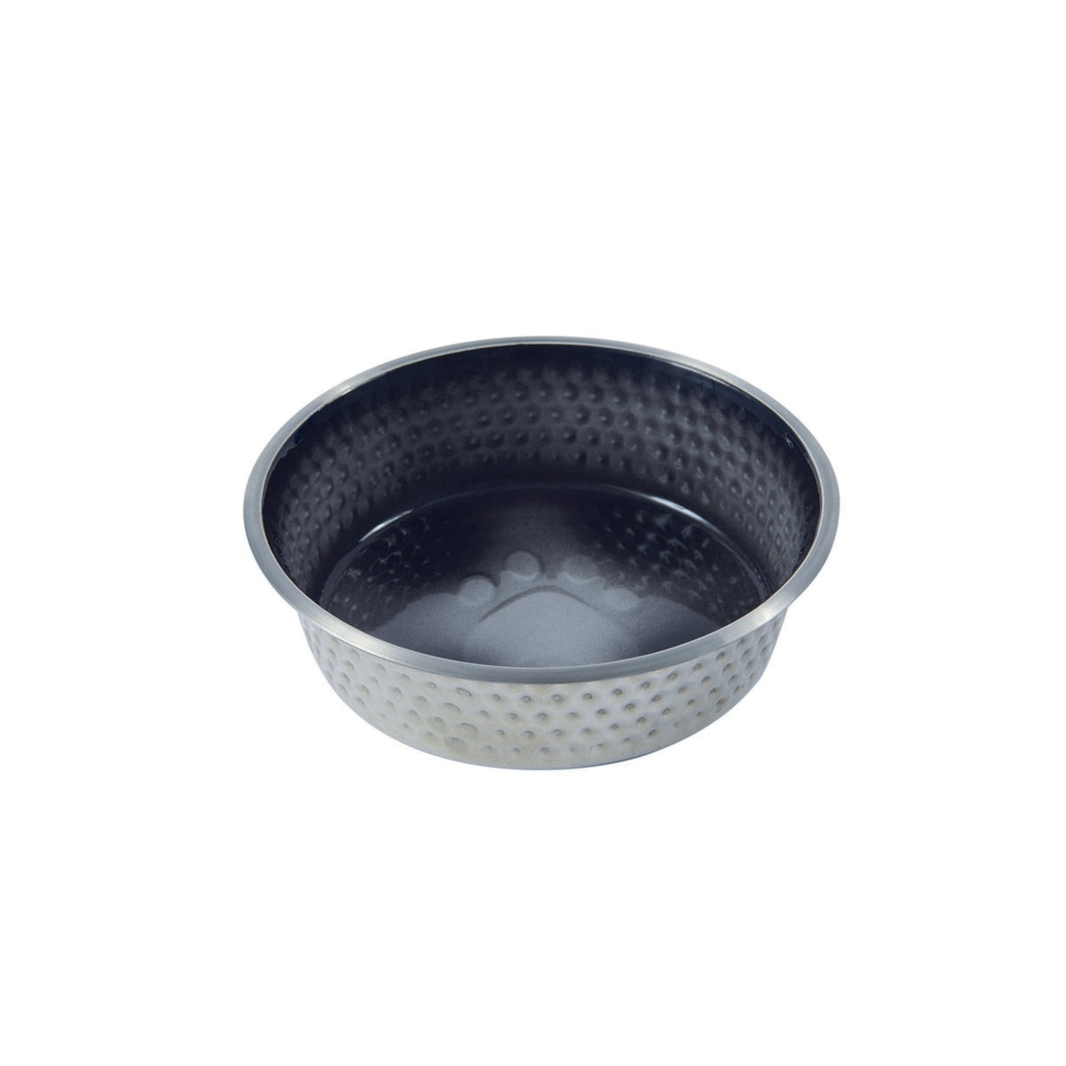 Weatherbeeta Dog Bowl Non-Slip Stainless Steel Shade Schwarz