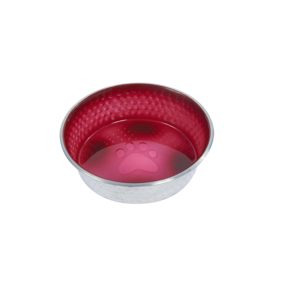 Weatherbeeta Dog Bowl Non-Slip Stainless Steel Shade Magenta