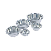 Weatherbeeta Dog Bowl Stainless Stell Silber