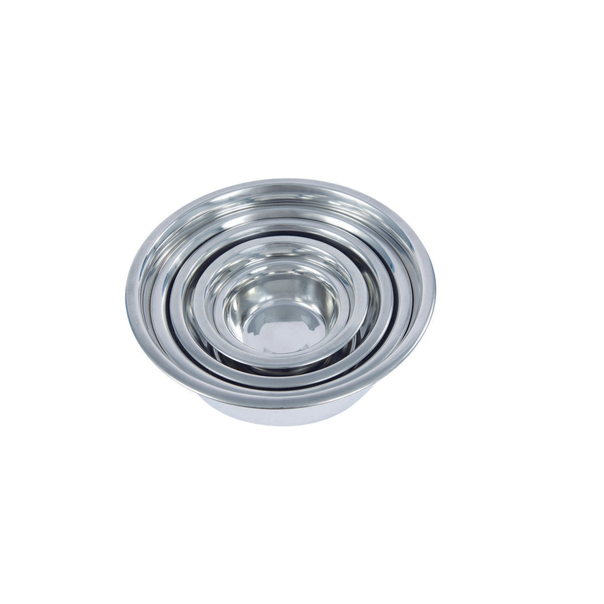 Weatherbeeta Dog Bowl Stainless Stell Silber