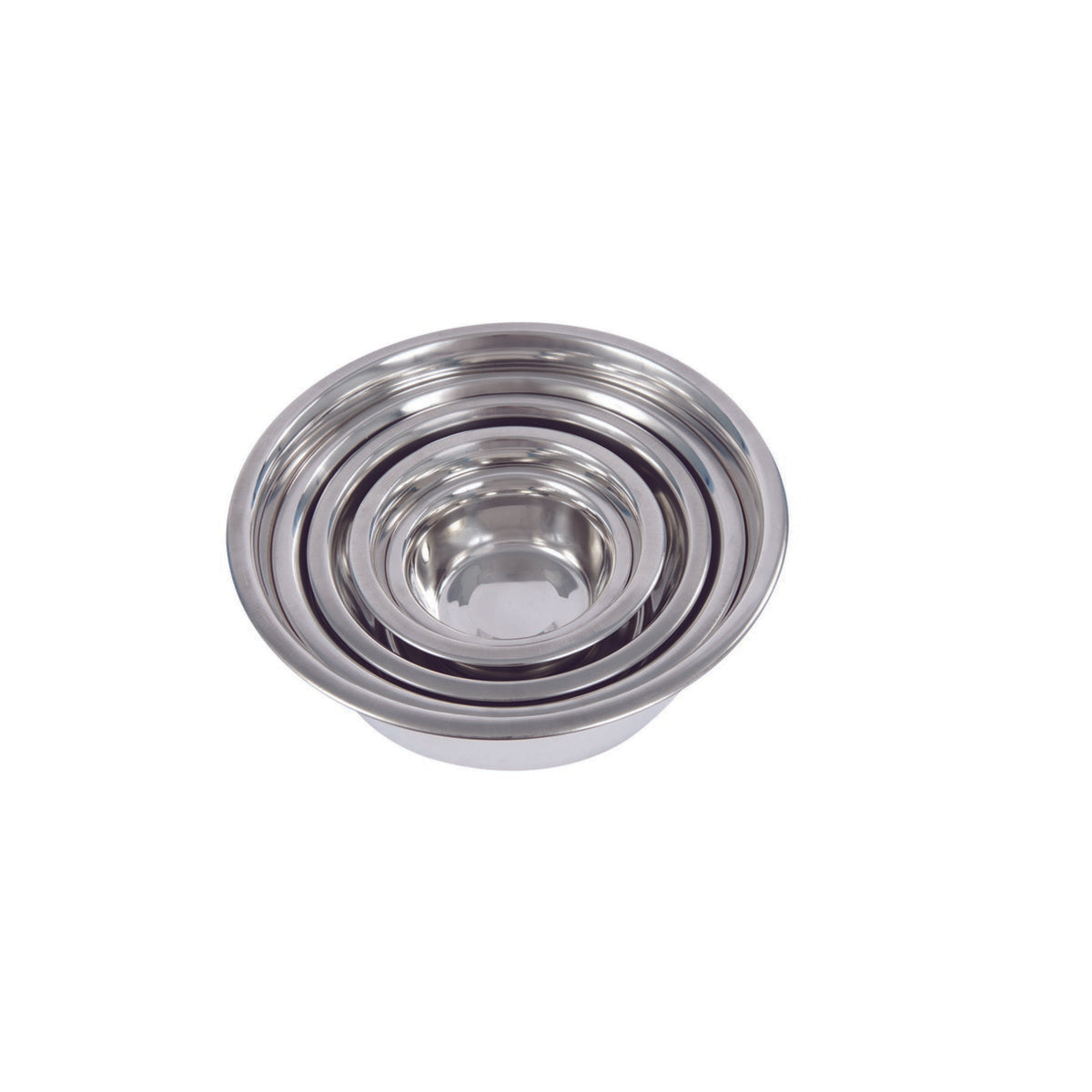 WeatherBeeta Dog Bowl Stainless Stell Silber