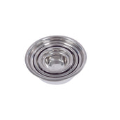 WeatherBeeta Dog Bowl Stainless Stell Silber