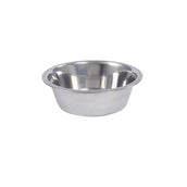 WeatherBeeta Dog Bowl Stainless Stell Silber