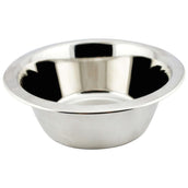 Weatherbeeta Dog Bowl Stainless Stell Silber