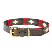 Weatherbeeta Halsband Polo Leder Cowdray/Brown/Black/Red/White