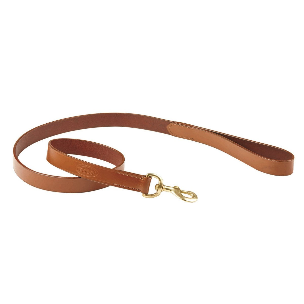 Weatherbeeta Dog Lead Leder Tan