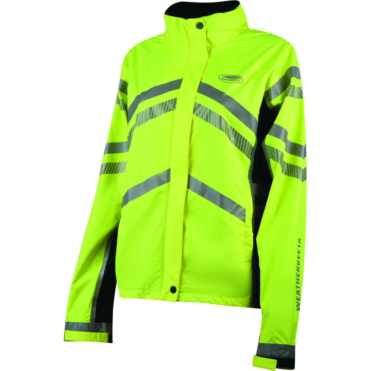 Weatherbeeta Jacke Reflective HiVis Leicht Wasserdicht Gelb