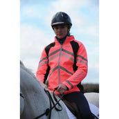 Weatherbeeta Jacke Reflective HiVis Softshell Fleece Gefüttert Rosa