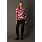 Weatherbeeta Shirt Ruby Swirl Marble Burgunderrot