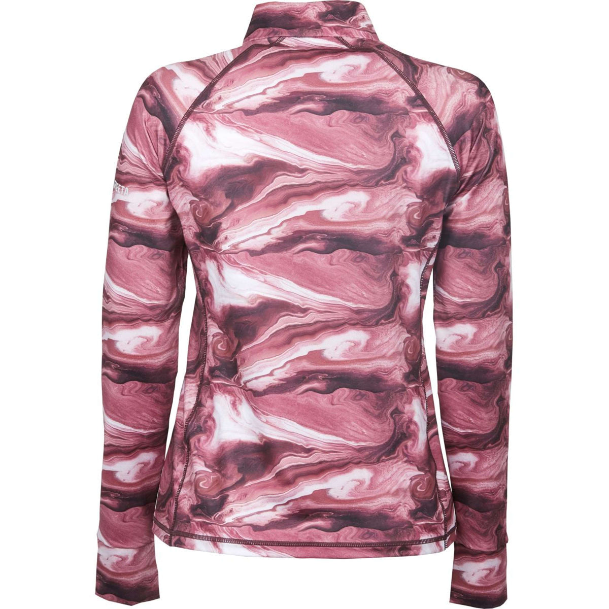 Weatherbeeta Shirt Ruby Swirl Marble Burgunderrot