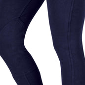 Saxon Reithose Warm Up Cotton II Navy