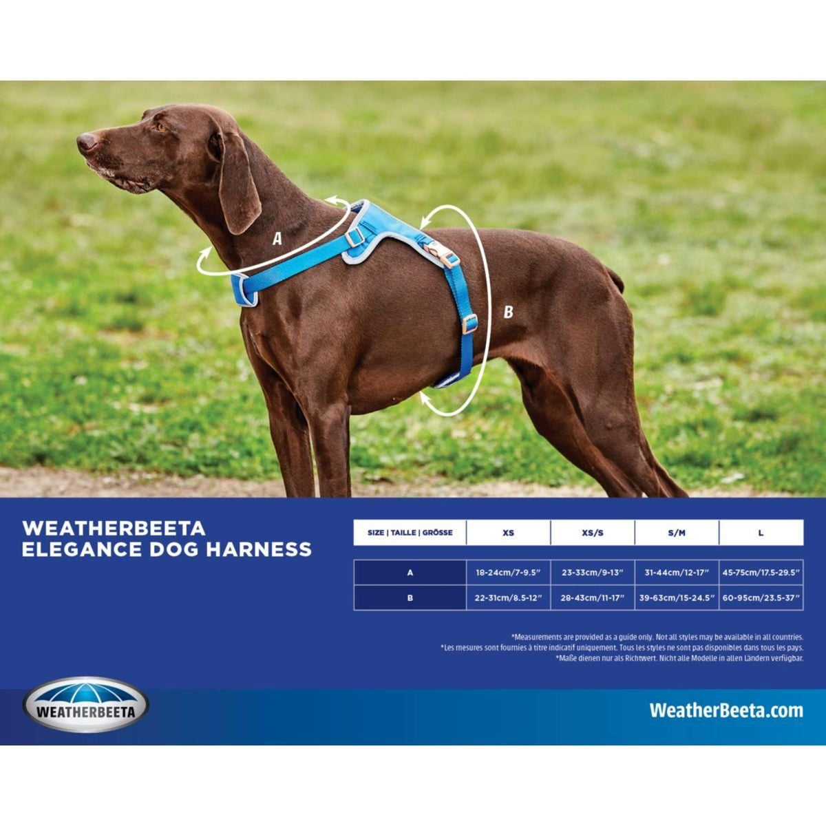 Weatherbeeta Dog Harness Elegance Rot