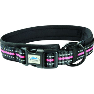 Weatherbeeta Halsband Reflektierend Schwarz/Rosa