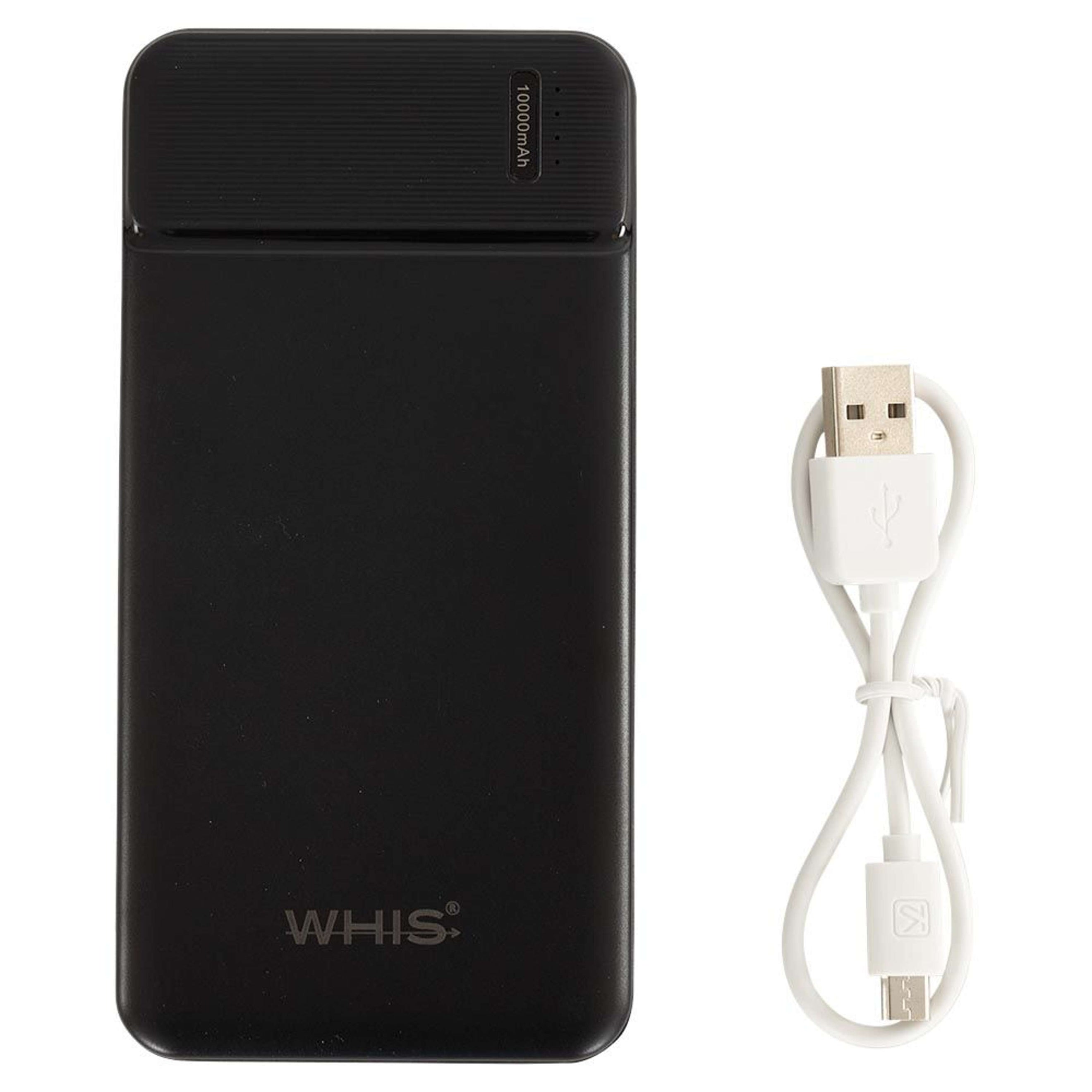 WHIS Powerbank Fast Charge Schwarz WHIS Powerbank Fast Charge Schwarz